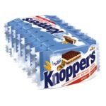 Knoppers Crispy Milk Hazelnut Wafer | 25g | 24 x Single Packs