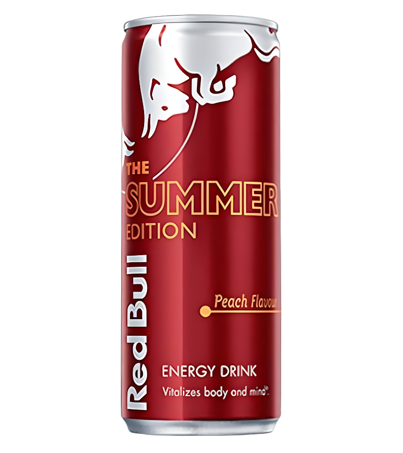12 Red Bull Peach Edition | Peach Flavour | 250ml Can - Image 1