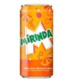 Mirinda Orange | 330ml – 355ml Cans | Refreshing Sparkling Fruit Drink