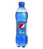 Pepsi Blue | 450ml PET Bottle | Refreshing Berry-Flavored Carbonated Drink