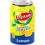 Lipton Ice Tea Lemon | 330ml – 355ml Cans | Refreshing Iced Tea Drink with Natural Antioxidants