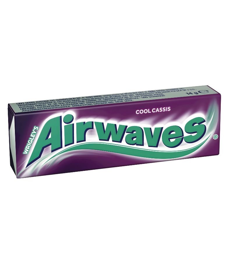 15 Airwaves Cool Cassis Vit C Gum Drops 14g - Image 1
