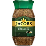 Jacobs Krönung Instant Coffee | Rich Aroma & Smooth Taste | 100g Glass Jar