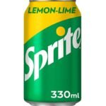 Sprite Lemon-Lime | 330ml – 355ml Cans | Crisp & Refreshing Carbonated Soft Drink