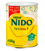 Nestle NIDO FortiGrow Full Cream Milk Powder | Fortified for Growth & Immunity | 400g