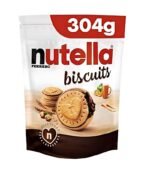 Nutella Biscuits | Crispy Cookies Filled with Nutella | 304g Family Pack