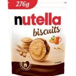 Nutella Biscuits | Crispy Cookies Filled with Nutella | 276g Pouch (20 pcs)