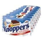 Knoppers Milk-Hazelnut Wafer | 25g – 8 Pcs Pack