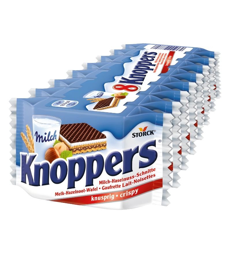 2 Knoppers Milk-Hazelnut Wafer | 25g – 8 Pcs Pack - Image 1