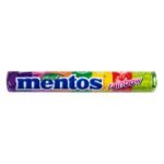 Mentos Rainbow Chewy Dragees | Assorted Fruit Mix | 38g