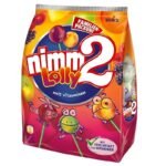 Storck Nimm2 Lolly Candy | 20 x 10g (200g Bag) | Fruity Lollipops with Vitamins