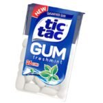 Tic Tac Gum Fresh Mint 17.5g | Sugar-Free Breath Freshening Chewing Gum