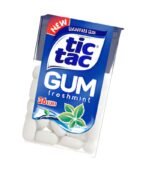 Tic Tac Gum Fresh Mint 17.5g | Sugar-Free Breath Freshening Chewing Gum