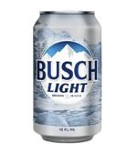 Busch Light Beer | Premium Light Lager | 330–355 ml Can