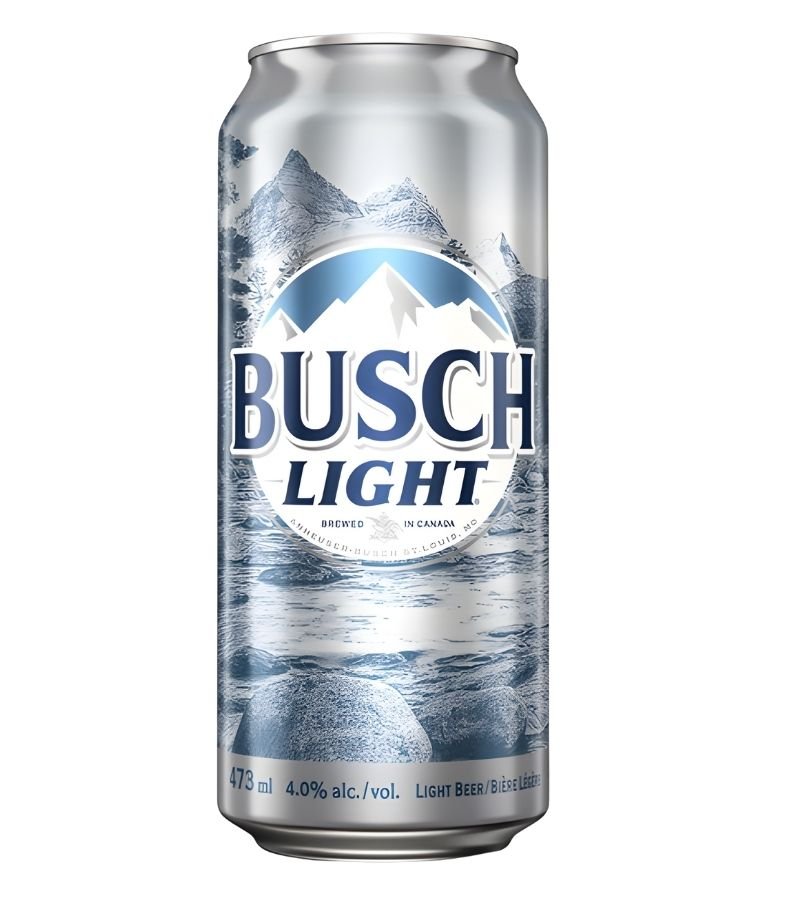 54 Busch Light Beer | Premium Light Lager | 500 ml Can - Image 1