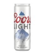 Coors Light Beer | Premium Light Lager | 250 ml Can