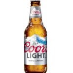 Coors Light Beer | Premium Light Lager | 500 ml Glass Bottle
