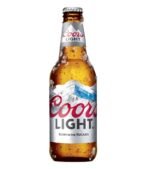 Coors Light Beer | Premium Light Lager | 500 ml Glass Bottle
