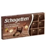 Schogetten Dark Chocolate with Cocoa & Hazelnuts