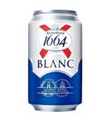 Kronenbourg 1664 Blanc Beer | Premium Wheat Beer | 250 ml Can