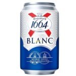 Kronenbourg 1664 Blanc Beer | Premium Wheat Beer | 330–355 ml Glass Bottle
