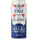 Kronenbourg 1664 Blanc Beer | Premium Wheat Beer | 500 ml Can
