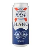 Kronenbourg 1664 Blanc Beer | Premium Wheat Beer | 500 ml Can