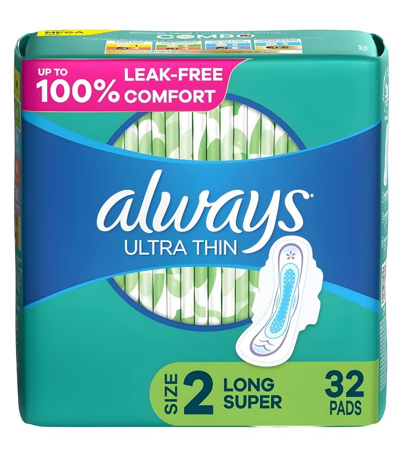 2 Always Ultra Long With Wings | 32 Pieces - Image 1