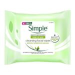 SIMPLE CLEANSING FACIAL WIPES – 25 PCS (GREEN)