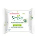 SIMPLE CLEANSING FACIAL WIPES – 25 PCS WHITE