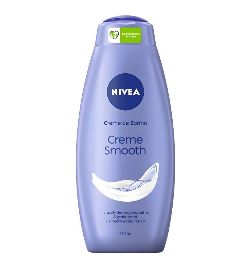 3 NIVEA SHOWER GEL 750ML CREME SMOOTH - Image 1