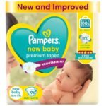 Pampers Premium Protection | Size 1 (2–5 kg) | 96 Pieces