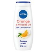 NIVEA SHOWER GEL 250ML ORANGE